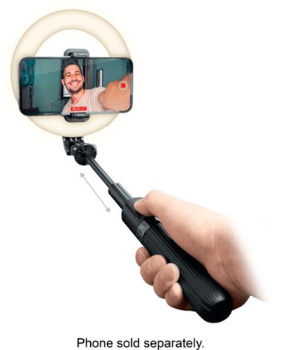 Bower Ring Light Multipod - Black GLOBAL SHIPPING
