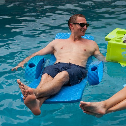 TRC Recreation Super Soft Adjustable Pool Water Recliner Float