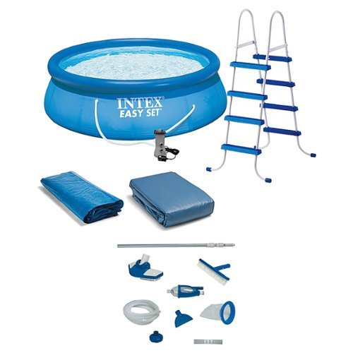 Intex - Inflatable Pool & Pool Maintenance Kit