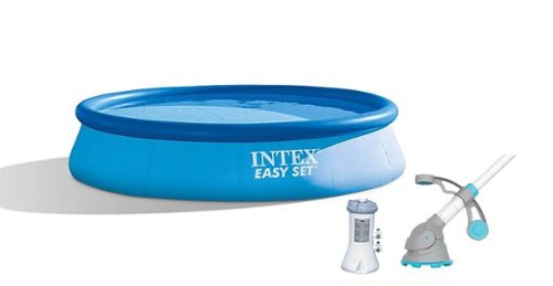 Intex - Above Ground Pool w/ Filter Pump & Vacuum