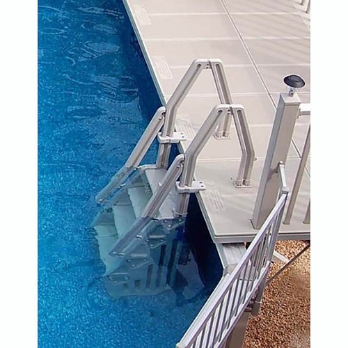 Vinyl Works - Deluxe In Step 46 - 60" Above Ground Pool Ladder (2 Pack) - White-Alt_View_Standard_14 