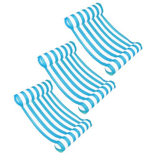 Swimline - Premium Swimming Pool Floating Water Hammock Lounge Chair (3 Pack)