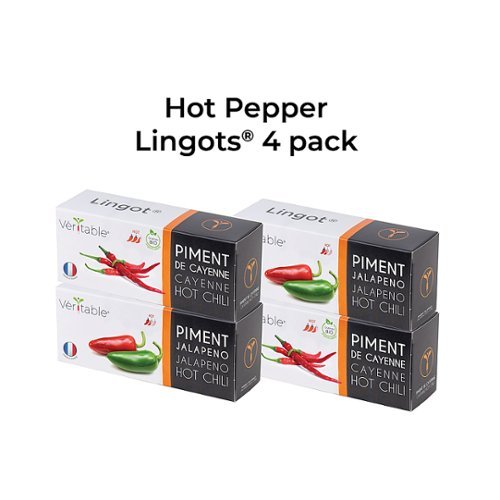 Veritable - Lingot Seed Pod - Hot Pepper 4-Pack - Brown