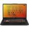 ASUS - TUF Gaming 17.3" Laptop - Intel Core i5 - 8GB Memory - NVIDIA GeForce GTX 1650 Ti - 512GB SSD - Bonfire Black-Front_Standard