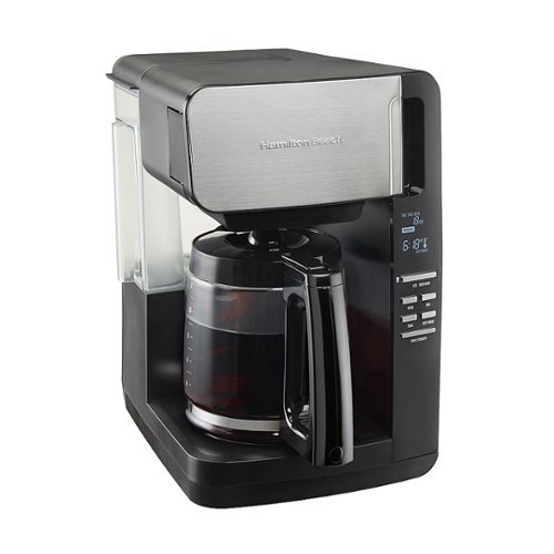 Hamilton Beach - Easy Access Ultra 12-Cup Coffee Maker with Programmable Timer - BLACK