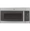 GE Profile - Advantium 30" Built-In Single Electric Convection Over-the-Range Oven with Microwave - Stainless Steel-Front_Standard
