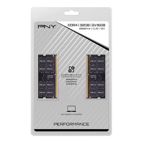PNY - Performance 2PK 16GB 2666MHz DDR4 SODIMM Notebook Memory Kit-Alt_View_Standard_13 