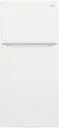 Front. Frigidaire - 20 Cu. Ft. Top Freezer Refrigerator - White.