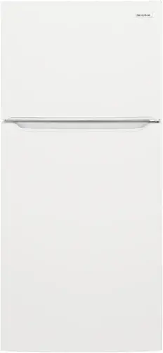 Front. Frigidaire - 18.3 Cu. Ft. Top Freezer Refrigerator - White.