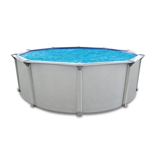 Aquarian - 18ft x 52in Round Above Ground Swimming Pool-Front_Standard 