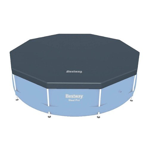 Bestway - Flowclear 10' Round Pool Cover for Above Ground Pools (Pool Cover Only)