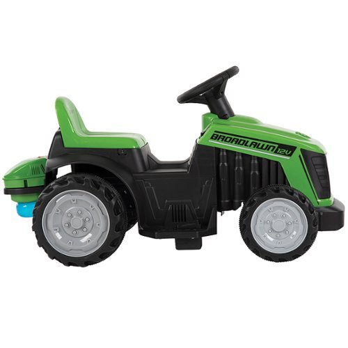 Huffy Broadlawn 12V Mini Mower Ride On Toy for Kids - Green, black WORLDWIDE DELIVERY