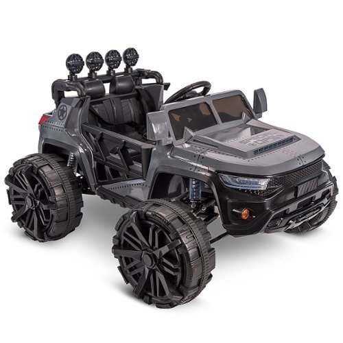 Huffy - Spec Ops Truck 12V Electric Ride On Toy for Kids - Grey