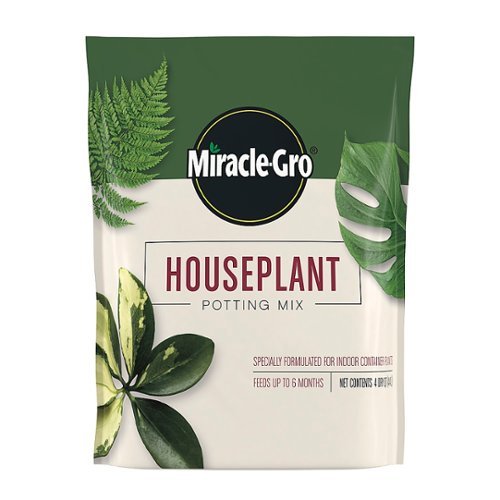 Miracle-Gro Houseplant Potting Mix 4 qt. - Black