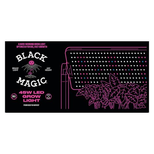 Black Magic 45W LED Grow Light - Black