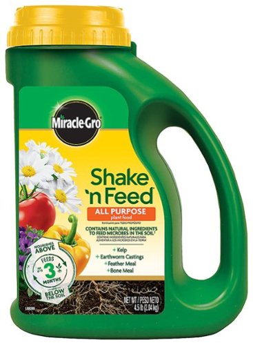 Miracle-Gro Shake 'N Feed All Purpose Plant Food - Black