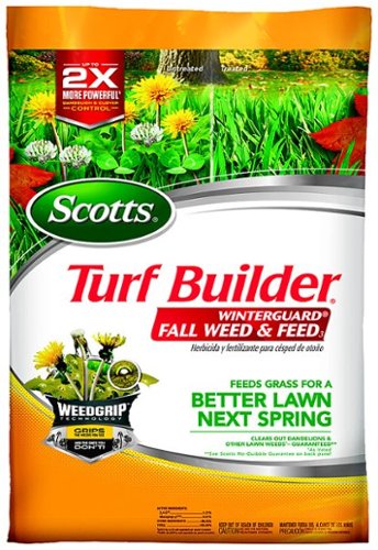 Scotts - Turf Builder WinterGuard Fall Weed and Feed 3 - Black