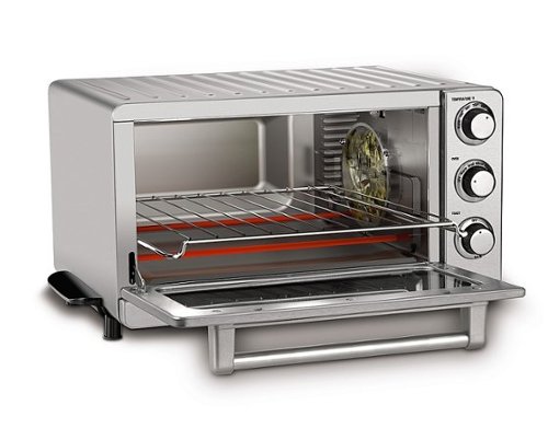 Cuisinart - 6-Slice Convection Toaster Oven Broiler - Silver-Alt_View_Standard_13 