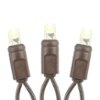 Novelty Lights - Commercial Grade Wide Angle 100 LED on Brown Wire 50' Long - Warm White-Front_Standard
