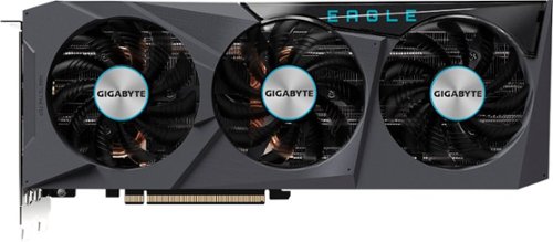 GIGABYTE - NVIDIA GeForce RTX 3070 Ti EAGLE 8GB GDDR6X PCI Express 4.0 Graphics Card - Black