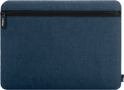 Incase - Zip Sleeve for 13-inch Laptop Heather Navy - Navy