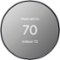Google - Geek Squad Certified Refurbished Nest Smart Programmable Wi-Fi Thermostat - Charcoal-Front_Standard