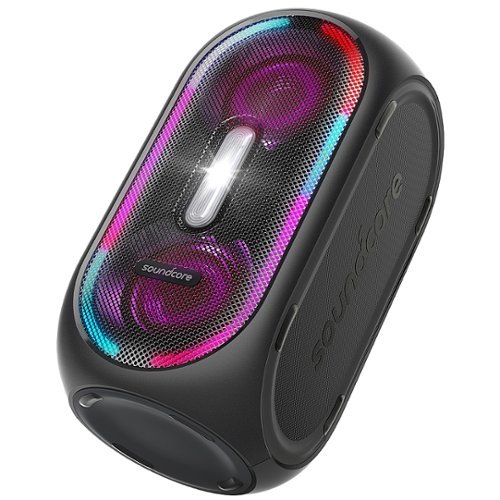 

Soundcore - Rave + Party Speaker plus with Customizable EQ with App - Black