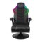 X Rocker - Torque+ RGB 2.1 Duel Gaming Chair - Black-Front_Standard