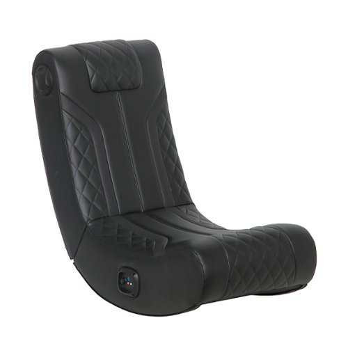 X Rocker - Lux 2.0 Bluetooth Floor Rocker Gaming Chair - Black