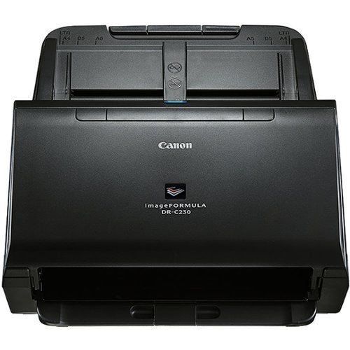 Canon - imageFORMULA DR-C230 Office Document Scanner - Black