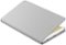 Samsung - Galaxy Tab A7 Lite Book Cover - Silver-Front_Standard