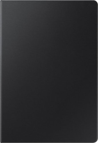UPC 887276549224 product image for Samsung - Galaxy Tab S8+, Tab S7 FE, Tab S7+ Book Cover - Mystic Black | upcitemdb.com