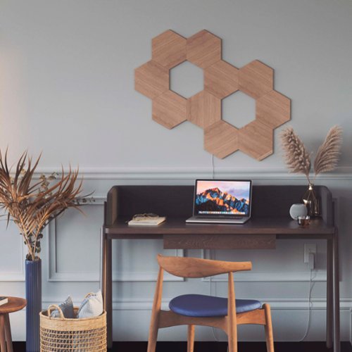 Nanoleaf Elements Hexagons Expansion Pack (3 Panels) - Wood Look WHERE TO BUY