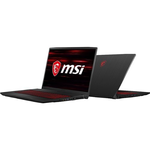 MSI - GF75 THIN 17.3" Gaming Laptop - Intel Core i5 - 8GB Memory - NVIDIA GeForce GTX 1650 Ti - 512 GB SSD - Aluminum Black