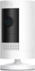 Ring - Stick Up Indoor/Outdoor Wire Free 1080p Security Camera - Certified Refurbished - White-Front_Standard
