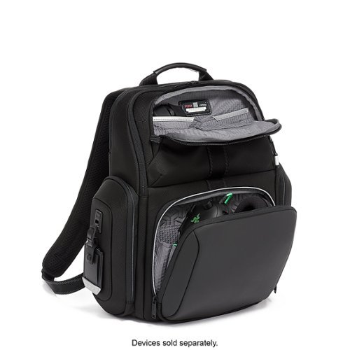 TUMI Alpha Bravo Esports Pro Backpack - Black GLOBAL SHIPPING