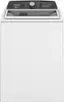 Front. Whirlpool - 4.7-4.8 Cu. Ft. Top Load Washer with 2 in 1 Removable Agitator - White.