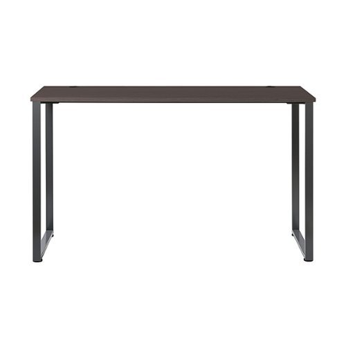 Hirsh 60"x24" Standing Height Open Desk for Commercial Office or Home Office - Black / Gray Elm