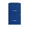 Space Solutions - 18in. 2 Drawer Metal File Cabinet - Classic Blue-Front_Standard