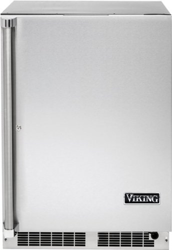 Image of Viking - 5.1 Cu. Ft. Undercounter Refrigerator - Silver