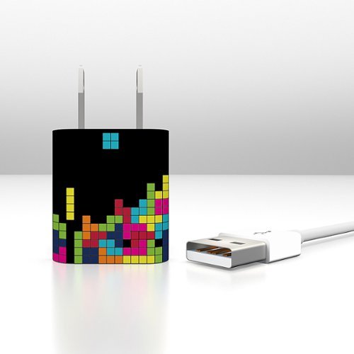 KB Covers - Apple 5W USB Power Adapter & Apple 2m Lightning Cable - Tetris