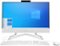 HP - 21.5" All-In-One - Intel Celeron - 4GB Memory - 128GB SSD - Snow White-Front_Standard