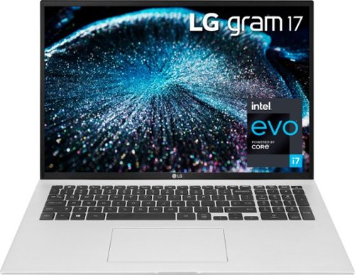 LG - gram 17” IPS Laptop Intel Evo Platform Powered by 11th Gen Intel Core i7 16GB Memory 2TB SSD