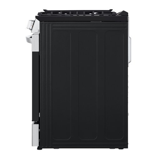 Alt View 22. LG - 5.8 Cu. Ft. Smart Slide-In Gas True Convection Range with EasyClean and Air Fry - PrintProof Stainless Steel.
