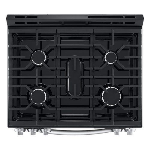 Alt View 13. LG - 5.3 Cu. Ft. Smart Slide-In Gas Range with EasyClean and SuperBoil Burner - PrintProof Stainless Steel.