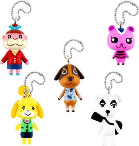 TOMY - Animal Crossing Blind Mini Figures with Keychain - Styles May Very
