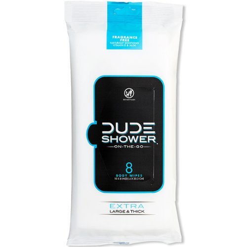 DUDE PRODUCTS - DUDE Shower Wipes 8ct Dispenser Pack