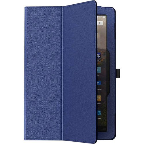 SaharaCase Bi-Fold Folio Case for Amazon Fire HD 10 (2021) - Blue WORLDWIDE DELIVERY