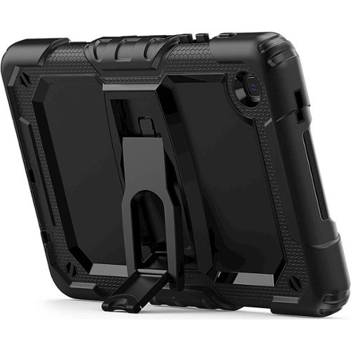 SaharaCase DEFENCE Series Case for Samsung Galaxy Tab A7 Lite - Black GLOBAL SHIPPING