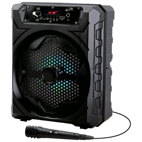 iLive Bluetooth Tailgate Speaker with FM Radio - Black WORLDWIDE DELIVERY